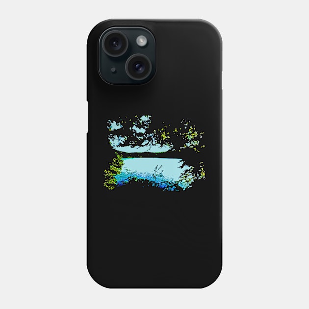 Forest Lake Phone Case by Graph'Contact