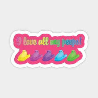 Peep Love Magnet