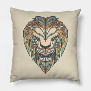 Ethnic Lion Pillow