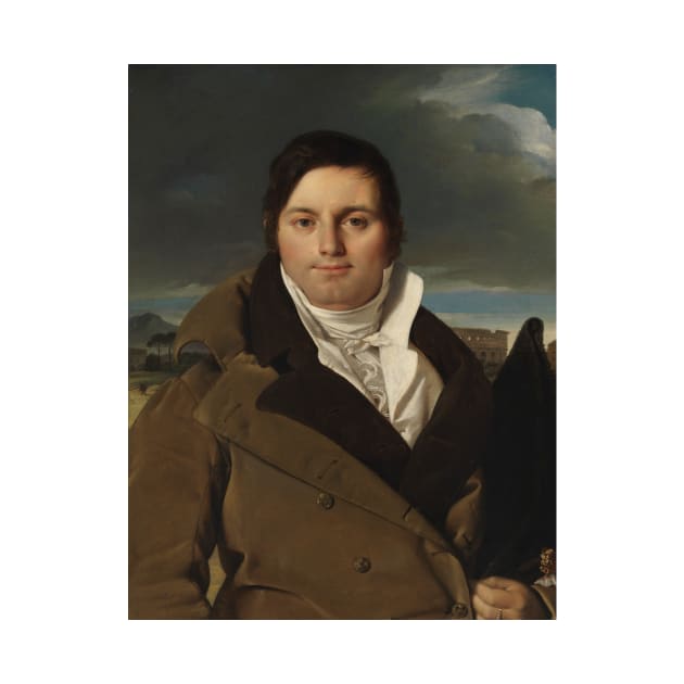 Joseph-Antoine Moltedo by Jean-Auguste-Dominique Ingres by Classic Art Stall