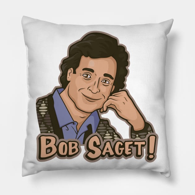 Bob Saget ! Pillow by chocopants