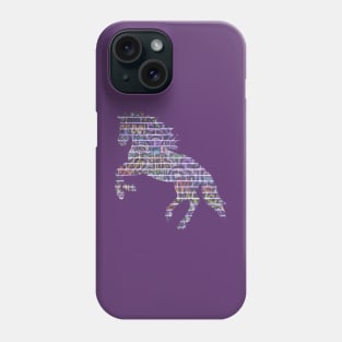 Graffiti Wall Horse Phone Case