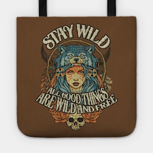 Stay Wild 1989 Tote