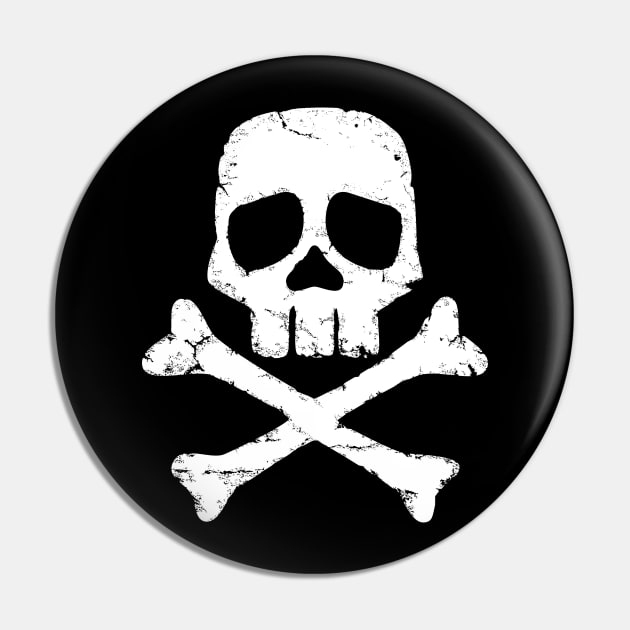 Captain Harlock's Jolly Roger Pin by FbsArts