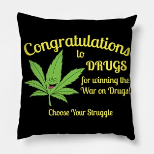 Congratulations to Drugs Pillow