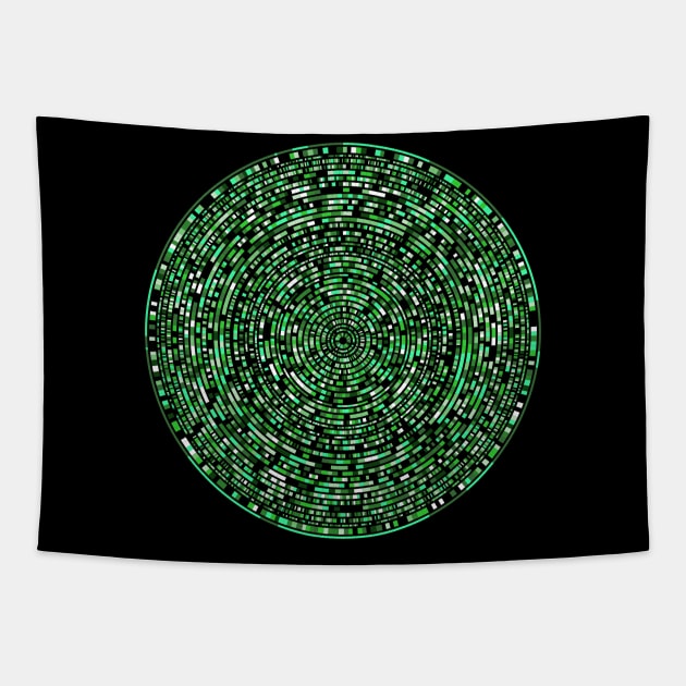 genome circles 12 Tapestry by craftdesktop