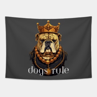 Dogs Rule Tapestry