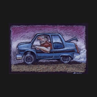 Smoldering Car T-Shirt