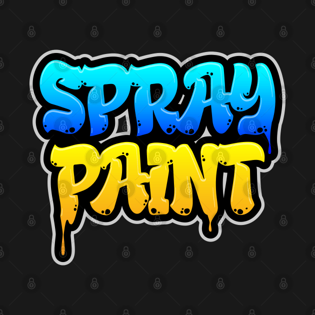 Spray Paint by LudlumDesign