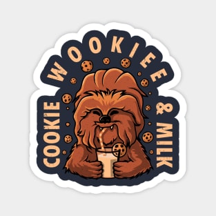 Cookie  Wookiee & Milk Magnet