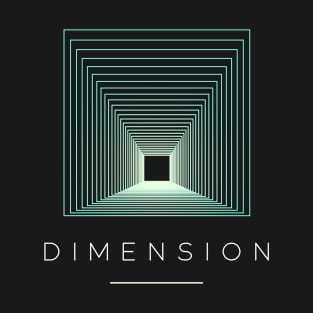 Psychics Geometry Dimension Artwork T-Shirt