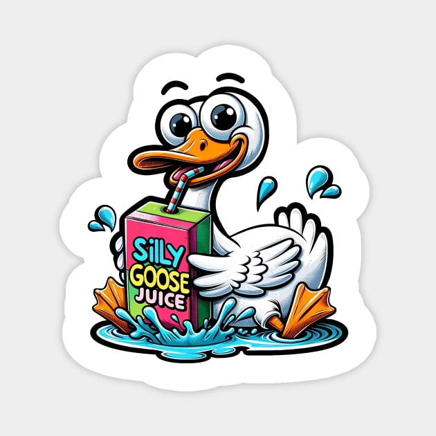 Silly Goose Juice Magnet by MasutaroOracle