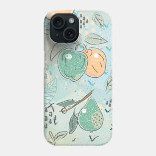 Pears and apples Phone Case