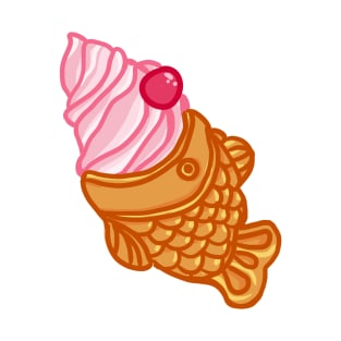 Strawberry Cream Taiyaki T-Shirt