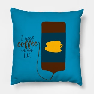 Coffee in an IV Pillow