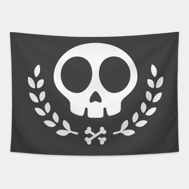 Skull Tapestry by emberstudio