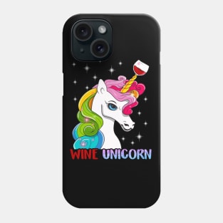 Wine Unicorn Phone Case