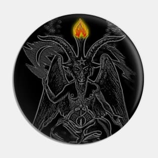 Baphomet the Sabbatic Goat | Solve et Coagula Pin