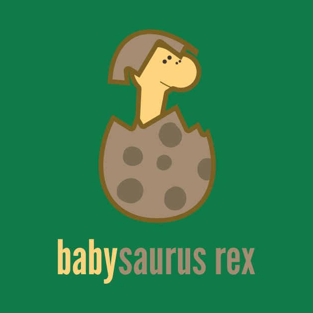 Babysaurus Rex T-Shirt Family Dinosaur Shirts by DoggyStyles