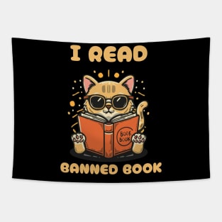 I read banned books Tapestry