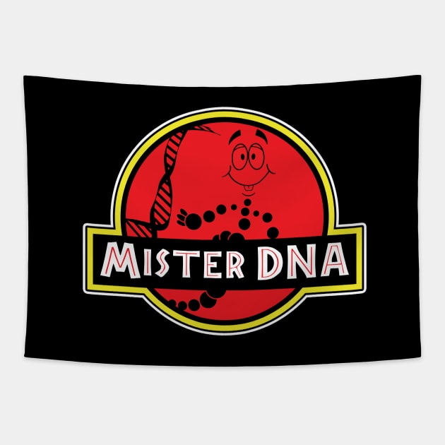 Mister DNA Tapestry by old_school_designs