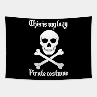 This Is My Lazy Pirate Costume Tapestry