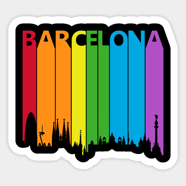 Barcelona Spain LGBT Pride - Barcelona - Sticker