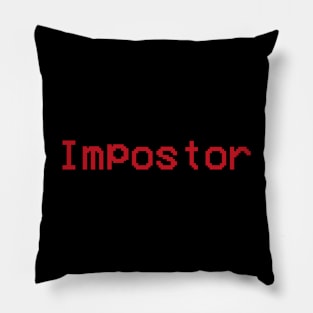 Impostor Among Us Shirt Pillow