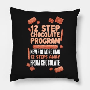 CHOCOLATE LOVERS: Chocolate Program Pillow