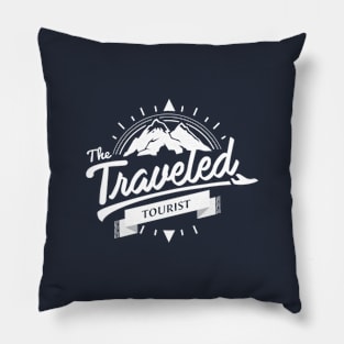 The Traveled Tourist Pillow