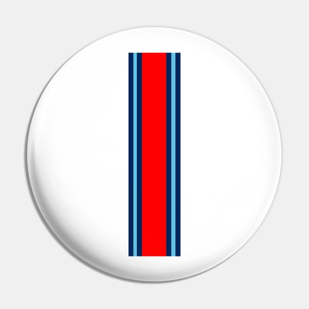 Martini Racing Strip Pin by FinnickArrow