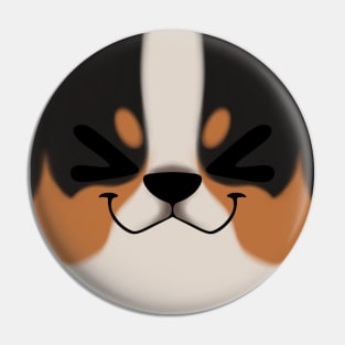 Bernese Mountain Dog XD Face Pin