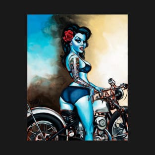 Rebelle Pin Up By BigToe T-Shirt