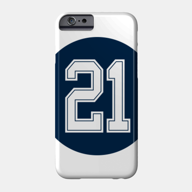 Ezekiel Elliott Dallas Cowboys Number 21 Jersey Inspired Dallas