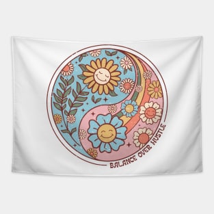 Sun Flower Hustle Distressed Tapestry