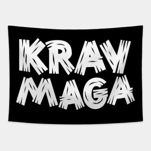 Krav Maga Clunky Rough Type Tapestry