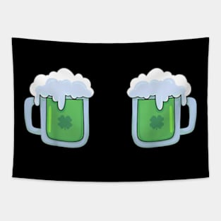 St Patricks Day Drinking Irish Green Beer Mug Tapestry