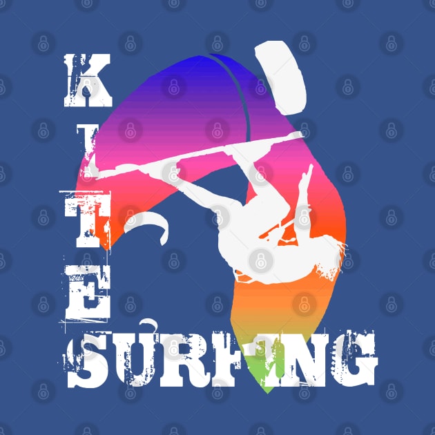 Kite Surfing WIth Freestyle Kitesurfer And Kite 10 by taiche