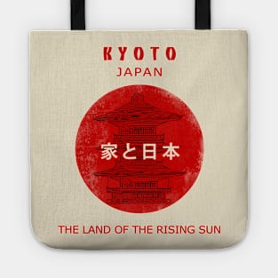 Kyoto City Japan Vintage Tote