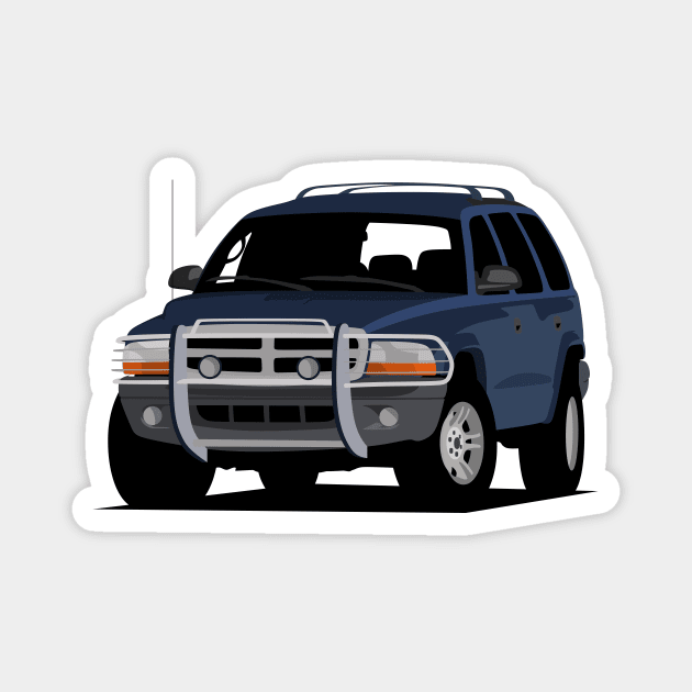 Dodge Durango Magnet by TheArchitectsGarage