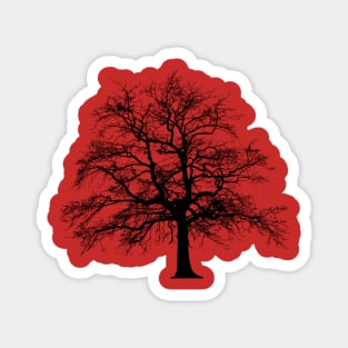 tree design for lovers of nature Magnet