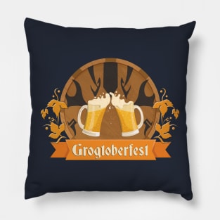 Grogtoberfest Pillow