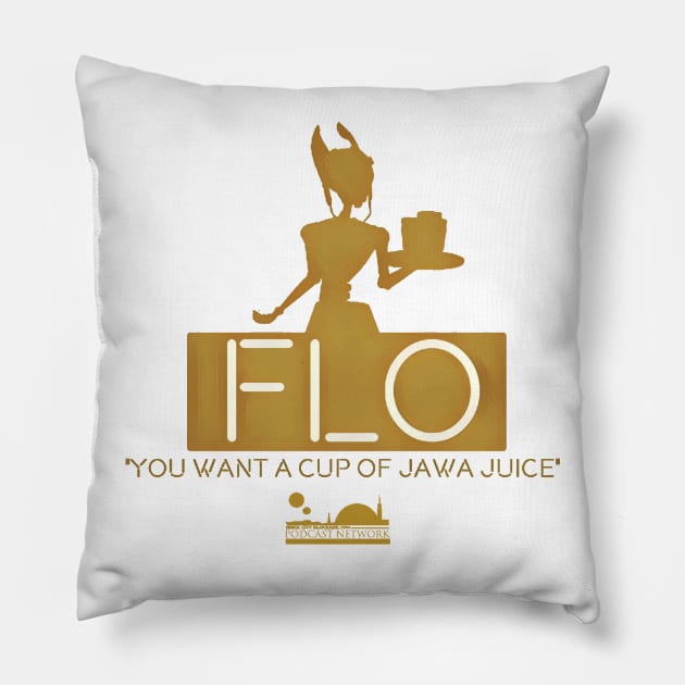 FLO: A Coruscant Cafe Story Pillow by brickcityblockade