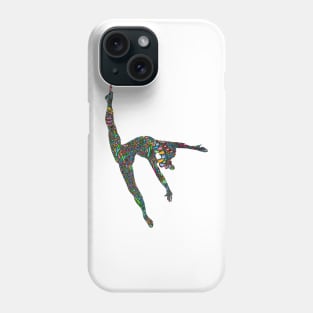 Ballerina Girl dancesilhouette dance Phone Case