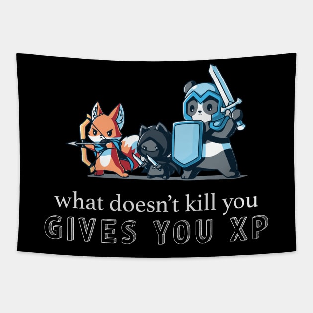 What Doesn't Kill You Gives You XP | D&D Design Tapestry by AmandaPandaBrand