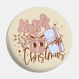 Merry Christmas Gifts Pin