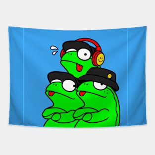 Lazy Frogs Crew Tapestry