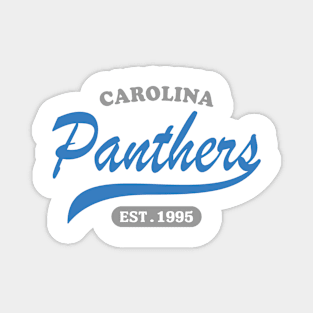 Carolina Panthers Classic Style Magnet