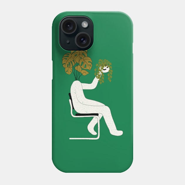 Plant Person Phone Case by Oiyo