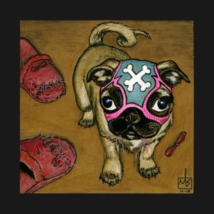 Luchador Pug T-Shirt